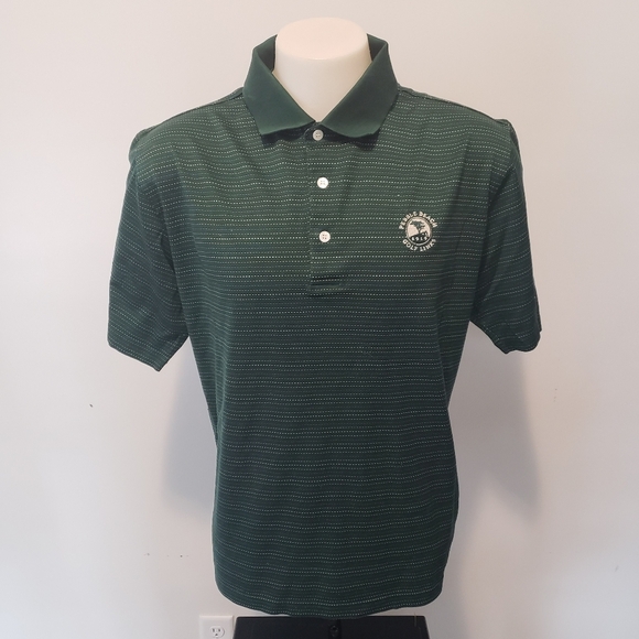 Pebble Beach Classic Fit Performance Golf Tennis Polo Shirt Men’s Size Large - Picture 1 of 8